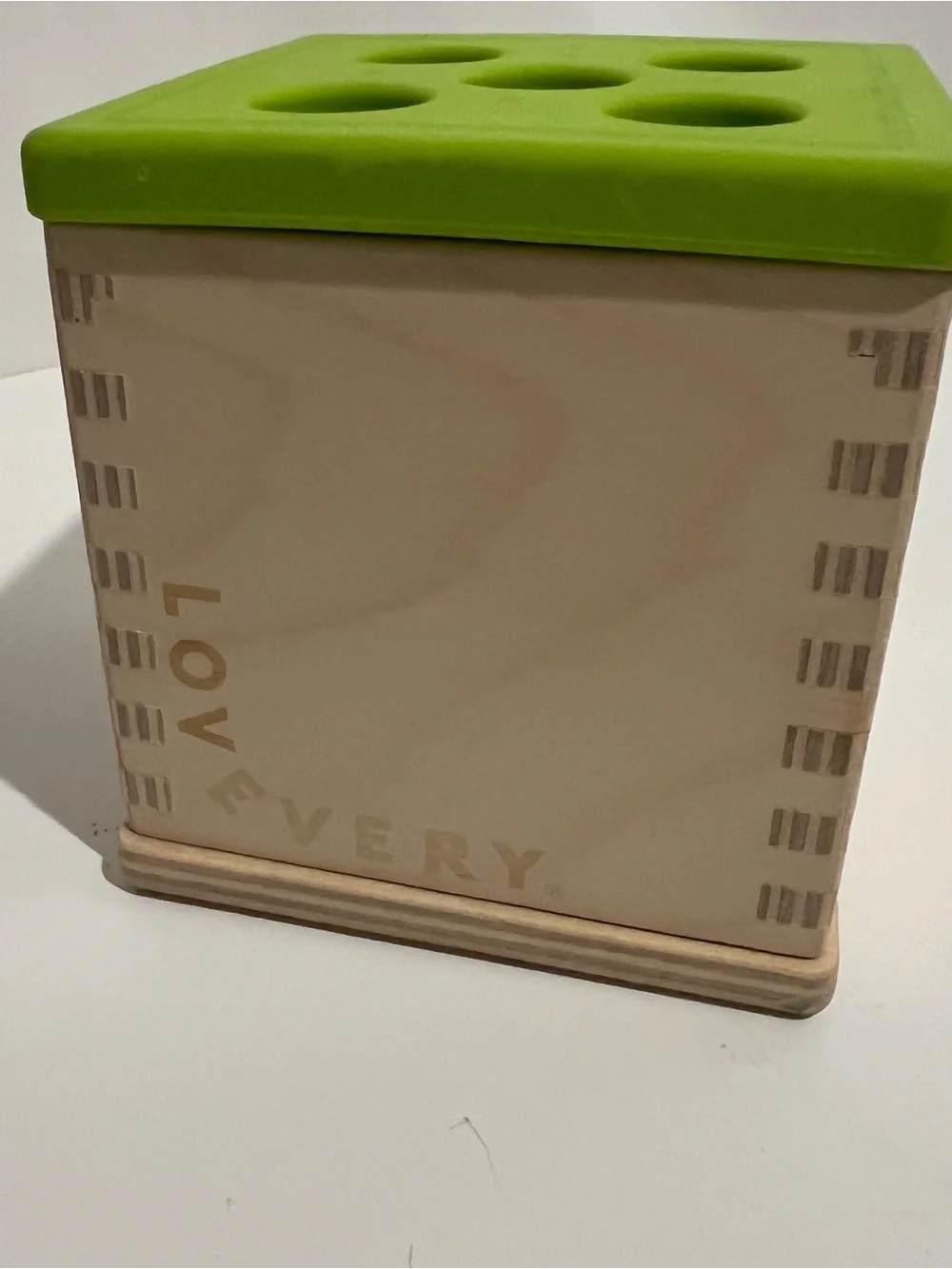Lovevery Replacement Pieces Wooden Carrots & Lid Box - No Carrots - Box Only
